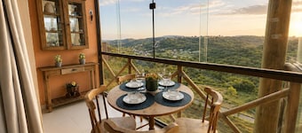 Charmoso apartamento no Sonhos da Serra