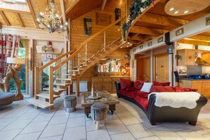 Interior - Chalet "Du Pont Des Fées": Mountain View, Private Terrace & Wi-Fi (Gérardmer)