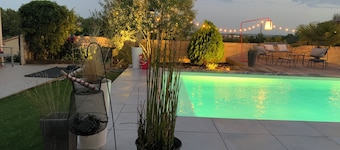 Marie&Nico's house with pool 10 min from Albi center