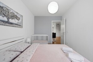 Apartment, Balkon, Stadtblick