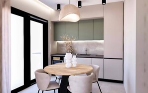 Villa Luxe, vue cour intérieure | Restauration
