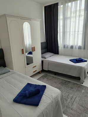 Iron/ironing board, WiFi, bed sheets - Serene 2-bedroom house with AC in charming Bodrum Akyarlar balcony sea view (BODRUM)
