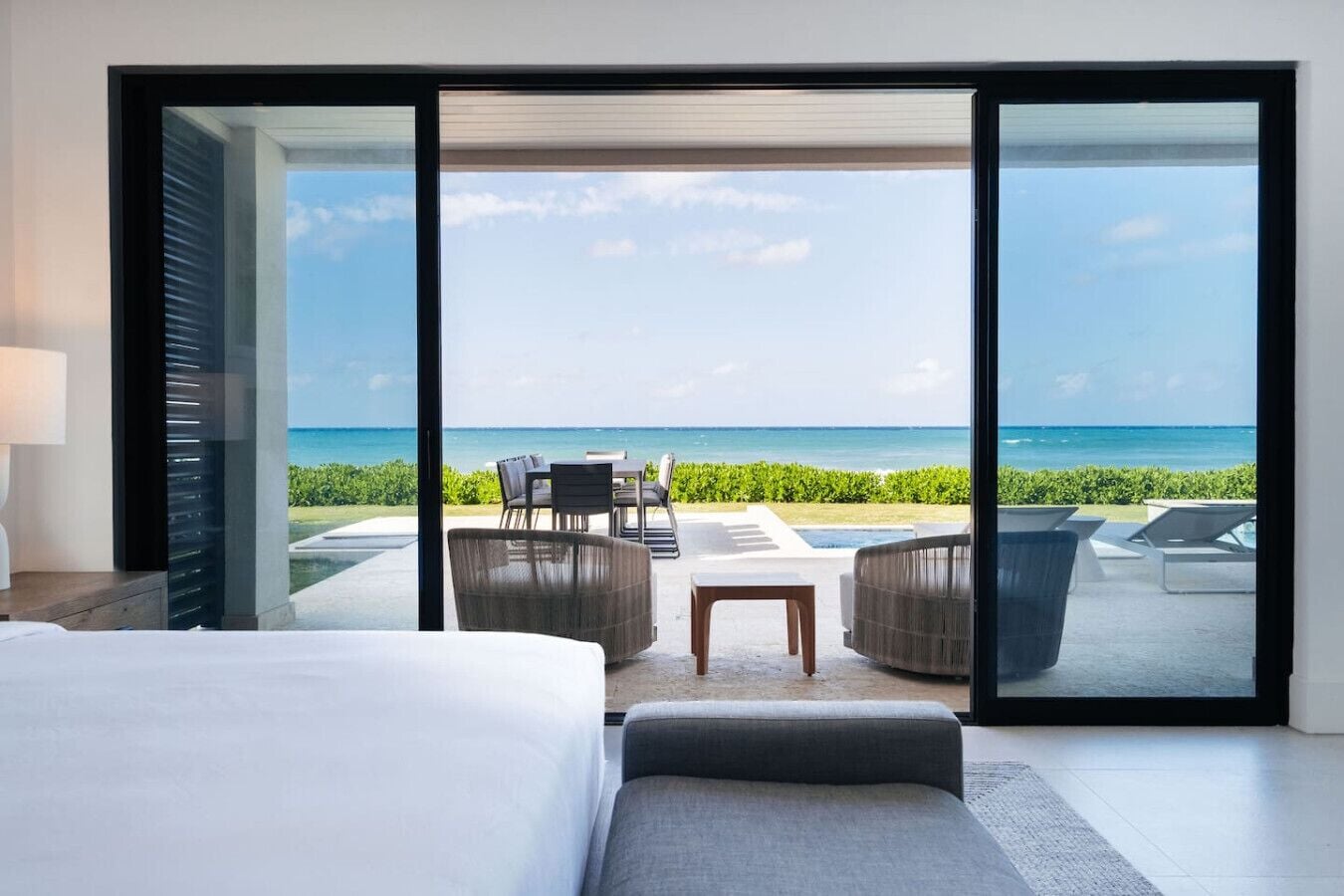 Villa, vistas al mar | Tabla de planchar con plancha y wifi gratis