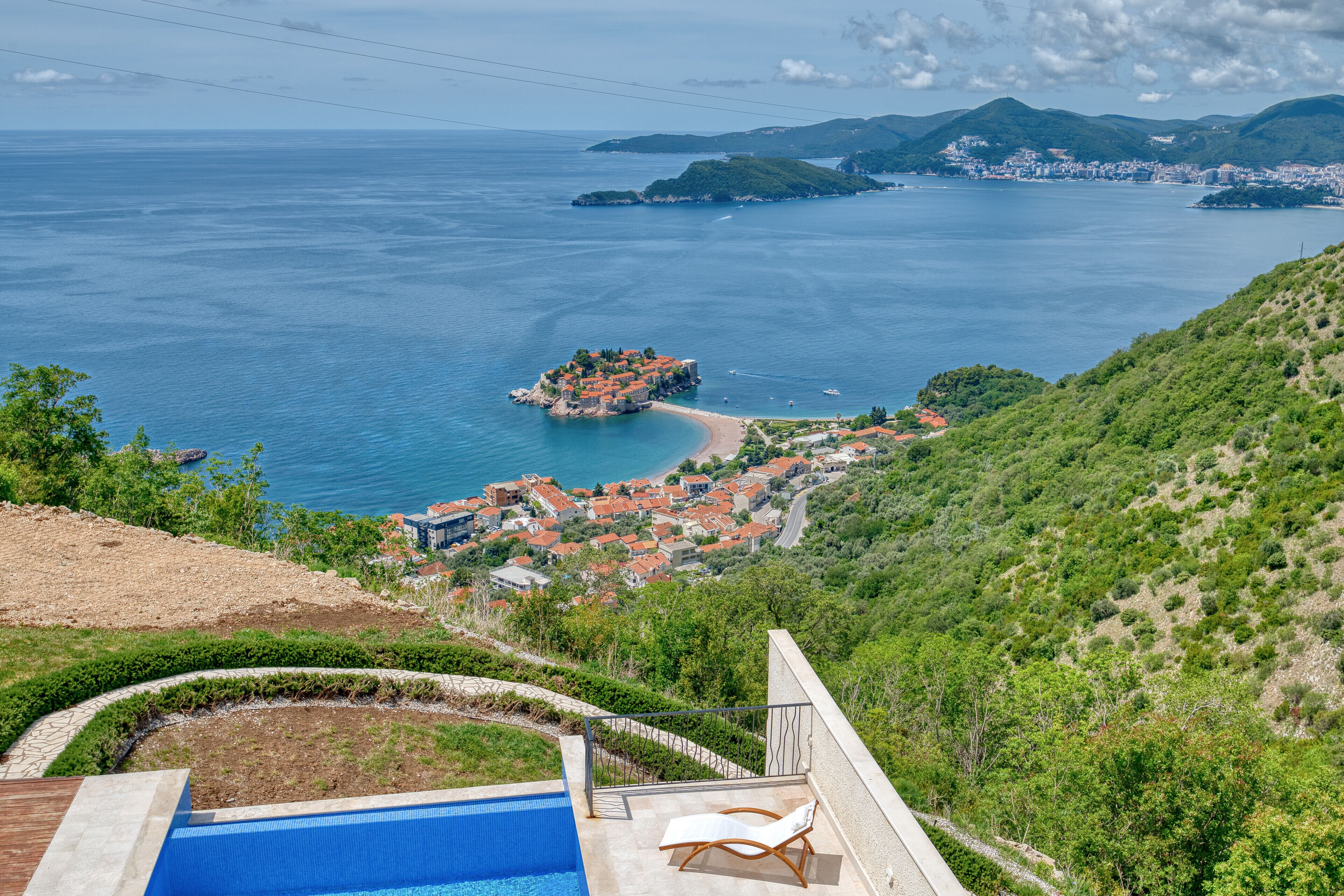 Doppia Deluxe, vista mare | Parco della struttura
