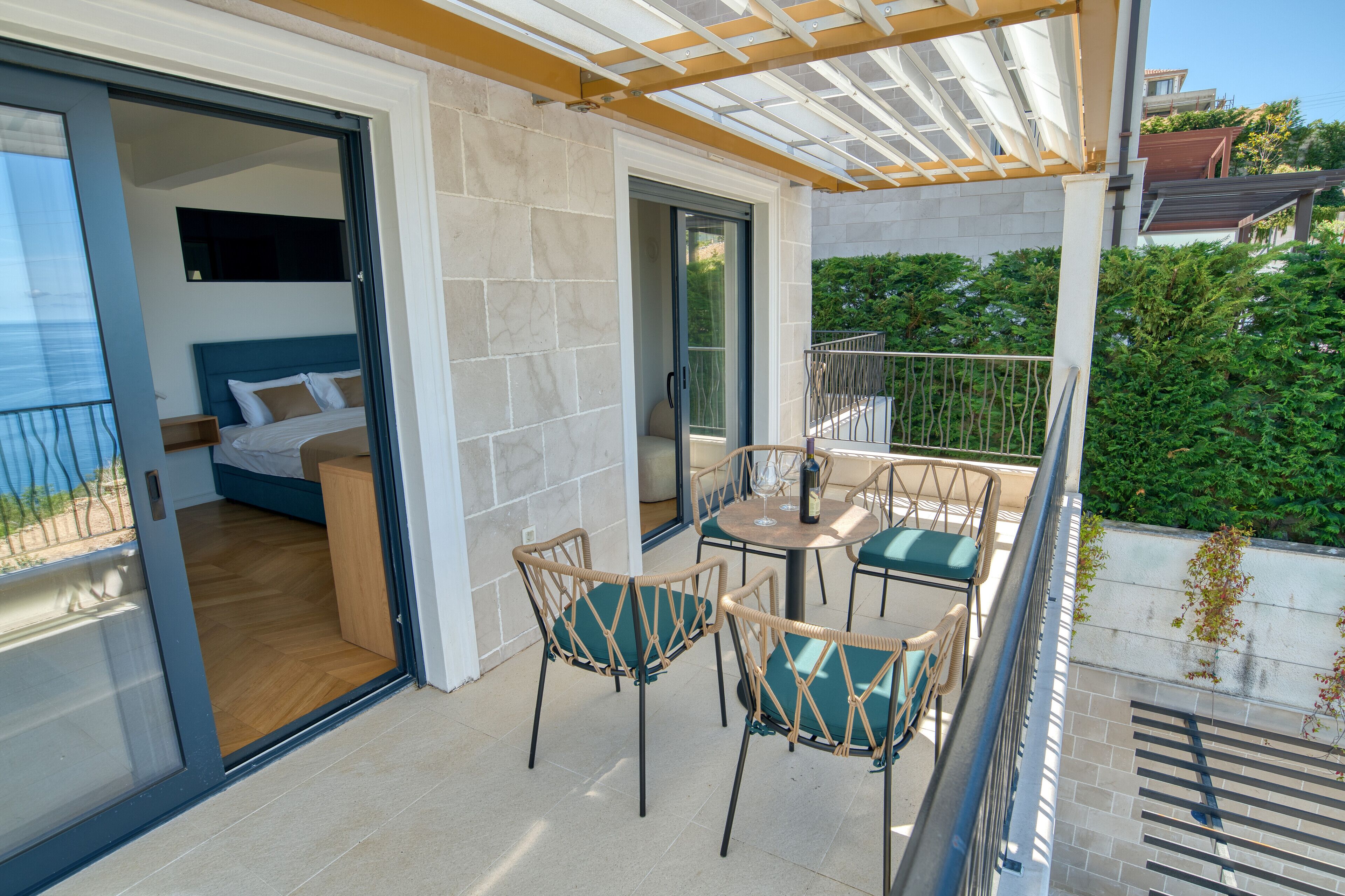 Premium-Studio, Meerblick | Speisen im Freien