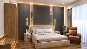 Phòng Suite Presidential | Minibar, bàn, màn/rèm cản sáng, bàn ủi/dụng cụ ủi quần áo 