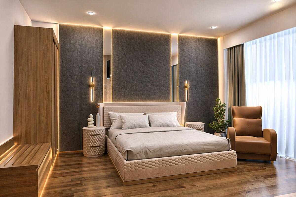 Suite presidencial | Minibar, escritorio, cortinas opacas y tabla de planchar con plancha