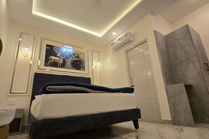 Habitación doble Deluxe, vista al jardín | Interior