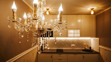 One-Bedroom Villa with Private Terrace | Private kitchen | Fridge, microwave, espresso maker, coffee/tea maker