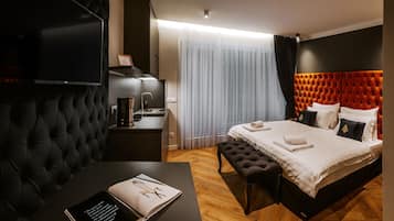 Individually decorated, individually furnished, soundproofing