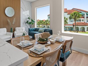 Dining - 3012 Emerald Coast B | Community Pool, Game Room + 0.3 Miles To Beach (Panama City Beach)