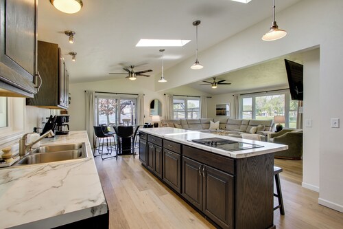 Lakefront Family Home w/ Dock & Views in Cecil!