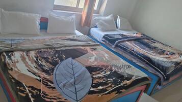 Quadruple Room, City View | Desk, free WiFi