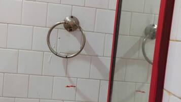 Standard Double Room, City View | Bathroom | Shower, free toiletries, towels
