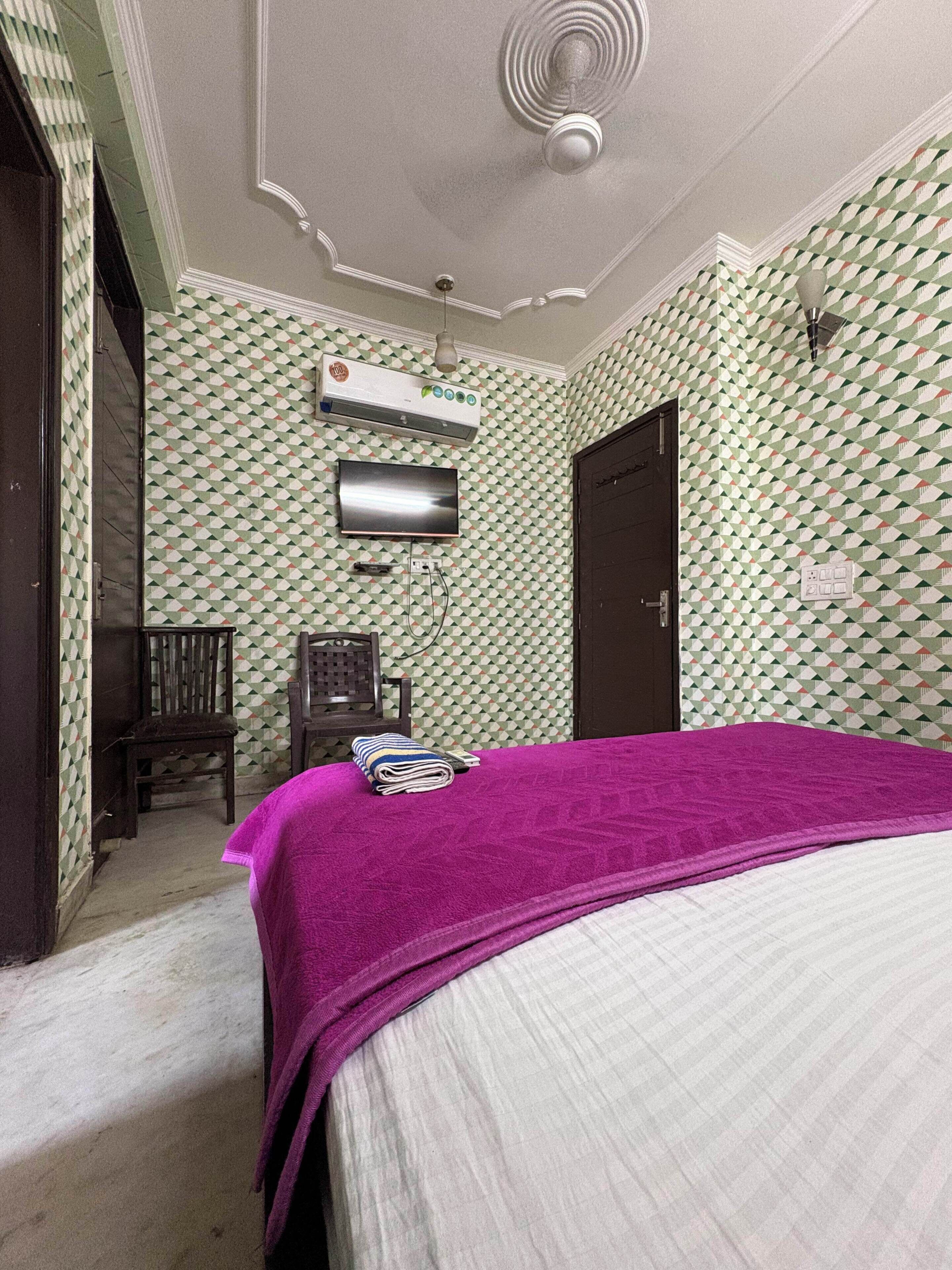 Deluxe Double Room, Balcony, Garden View
