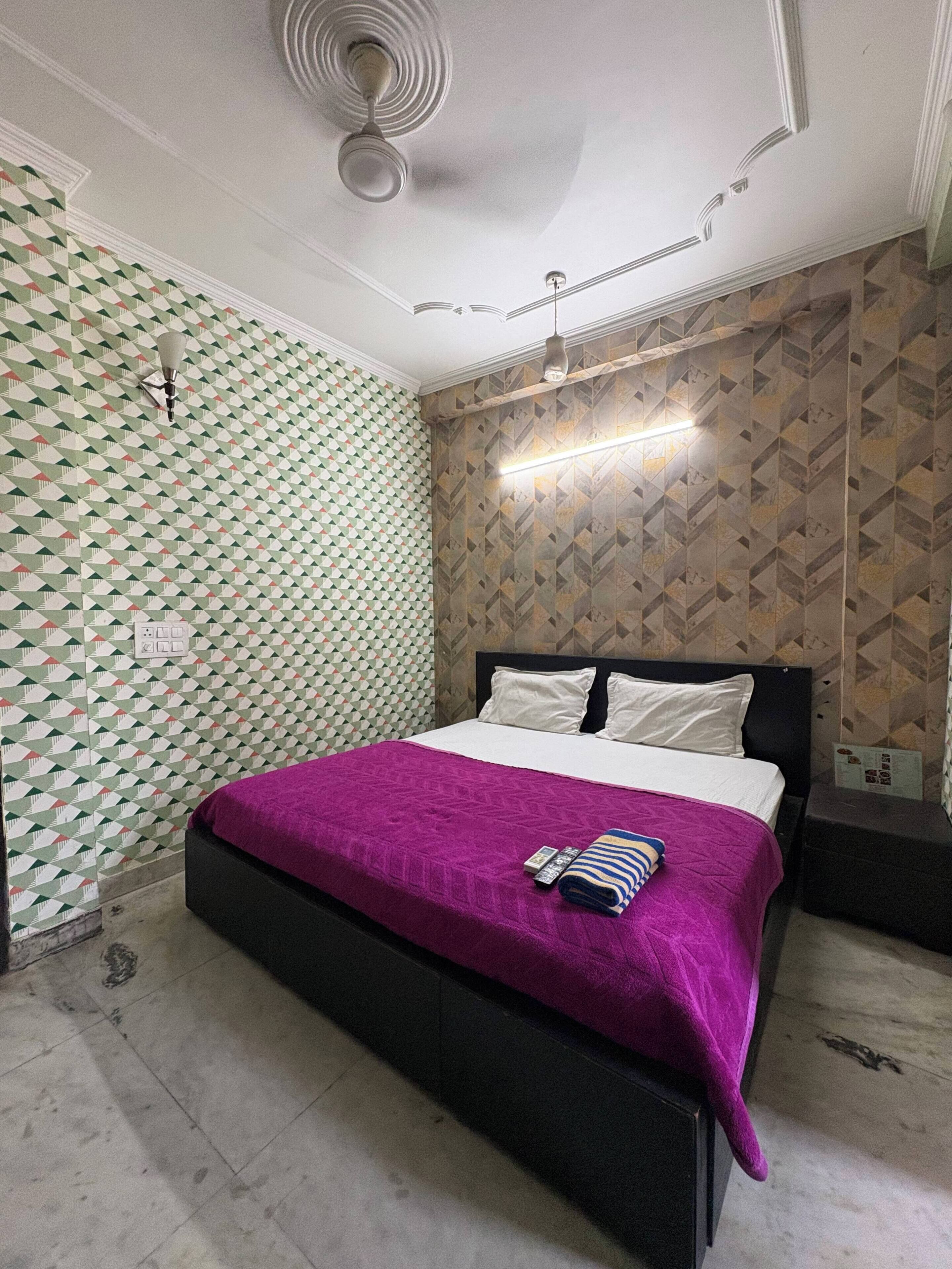 Deluxe Double Room, Balcony, Garden View | Desk, laptop workspace, free WiFi