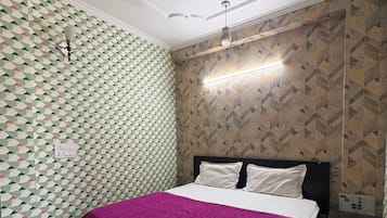 Deluxe Double Room, Balcony, Garden View | Desk, laptop workspace, free WiFi