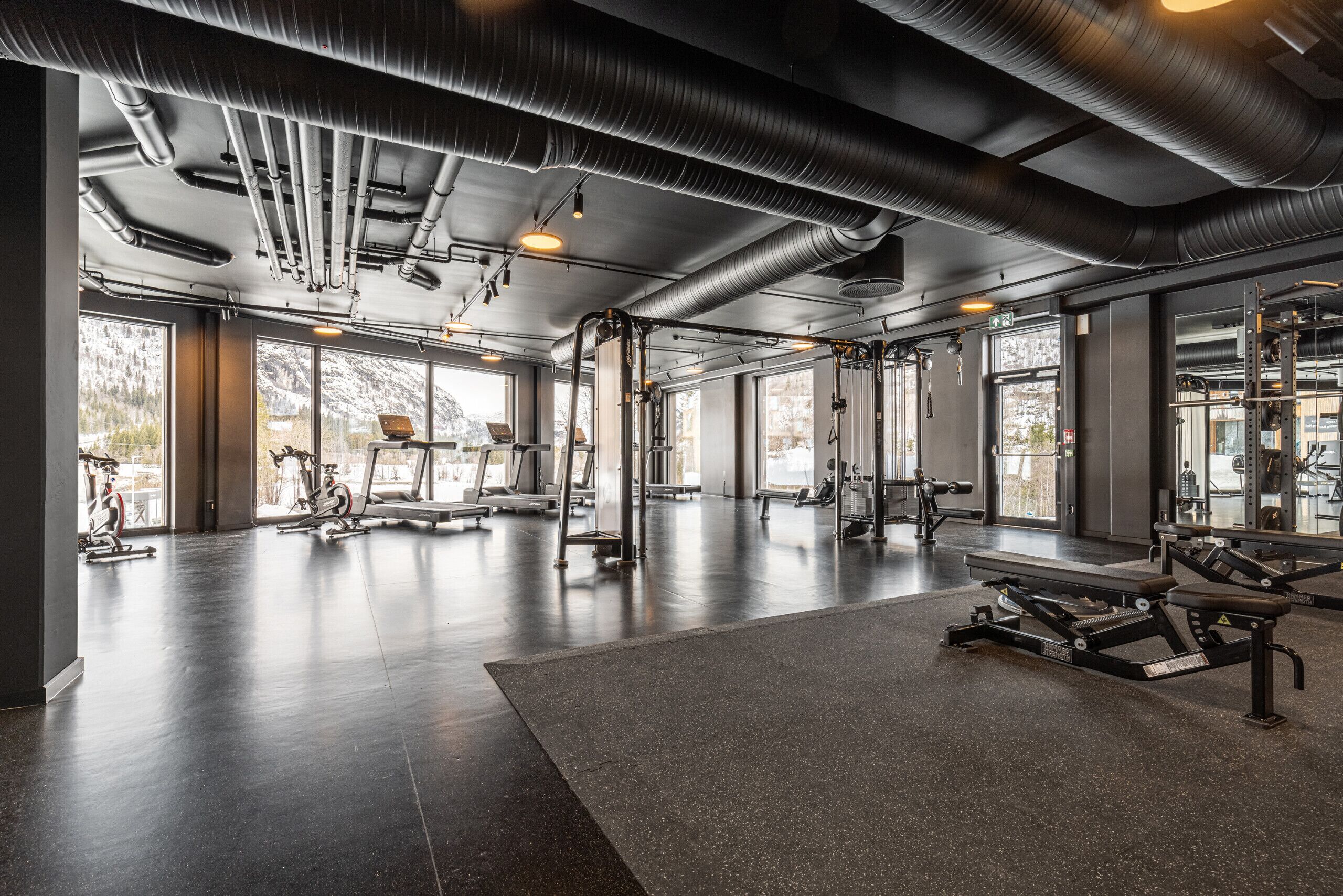 Fitnessbereich