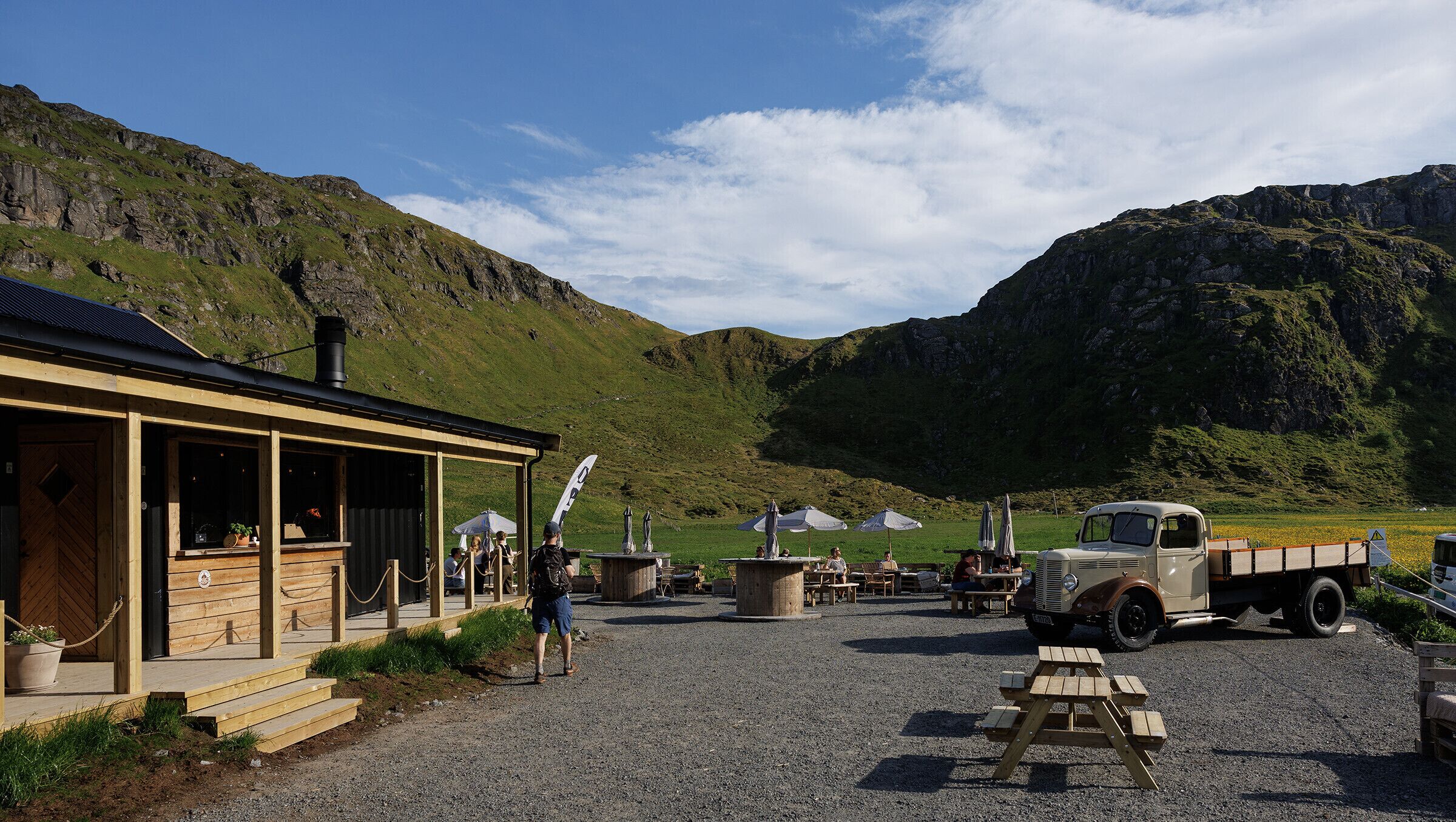Utendørsservering