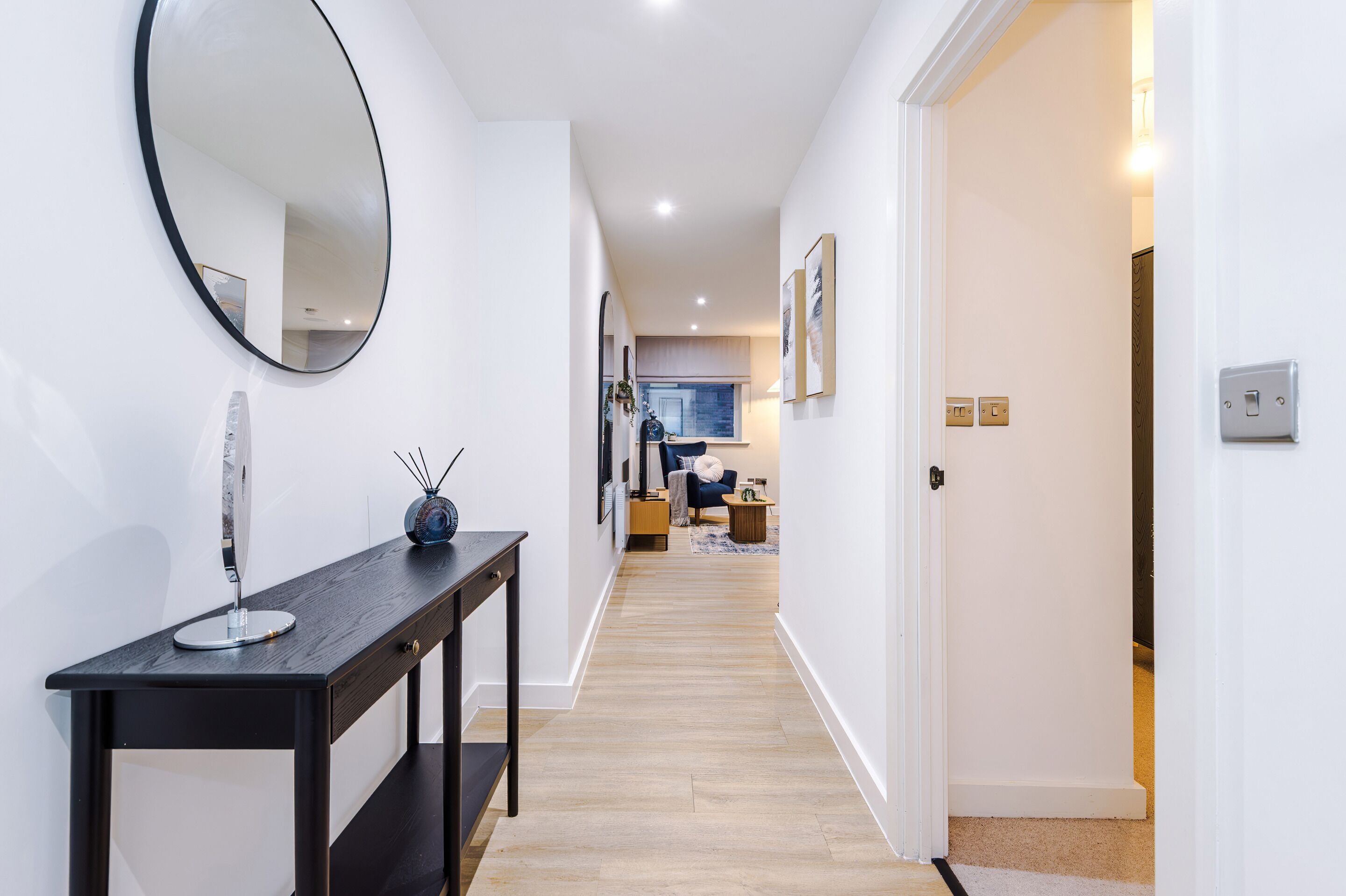 Luxury-Apartment, eigenes Bad, Stadtblick (Prestige City Centre) | Lounge