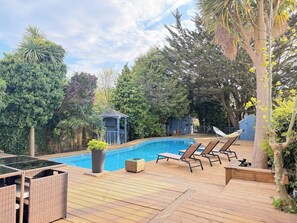 Pool - Palm House | Heated Pool | Sleeps 10 | South Downs (Worthing)