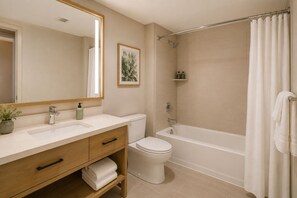 Comfort-Studio | Badezimmer | Kostenlose Toilettenartikel, Haartrockner, Handtücher, Seife