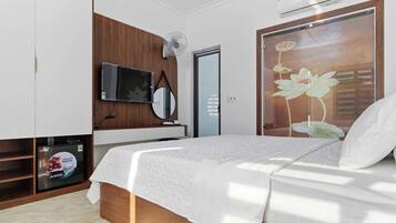 Habitación básica doble, vistas a la piscina | Wifi gratis