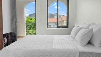 Habitación doble junior, vista a la montaña | Wifi gratis