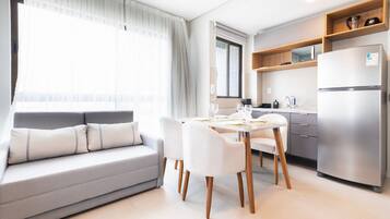 Apartamento básico | Parte interna