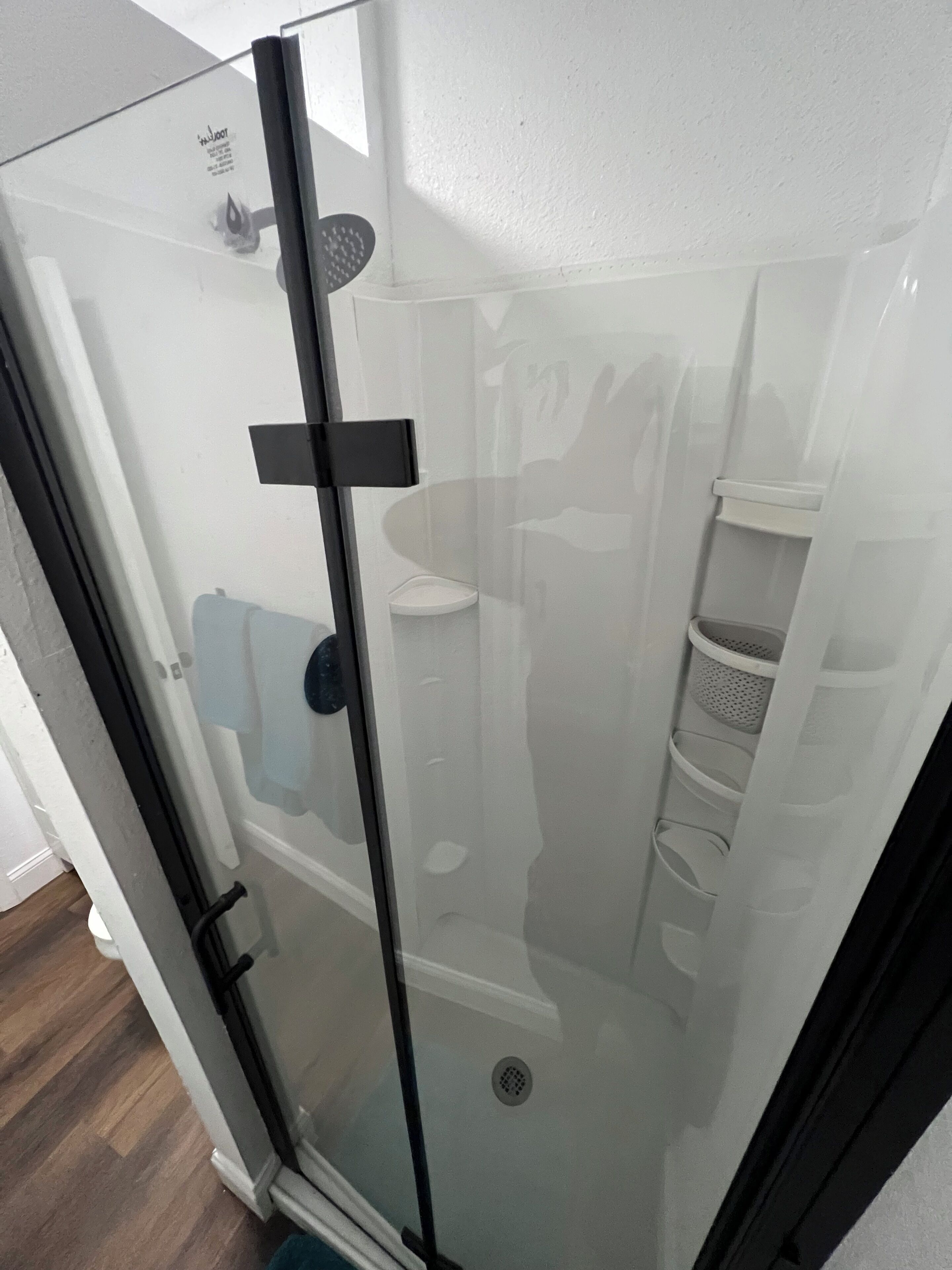 Towels, soap, toilet paper