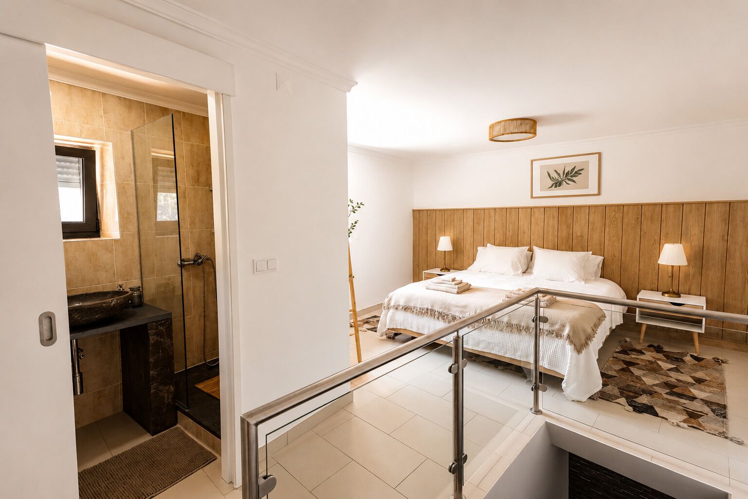 3 dormitorios, tabla de planchar con plancha, wifi gratis y ropa de cama