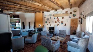 Living area - Entrefrutales - Rural House among Trees and Aromas (La Vilueña)
