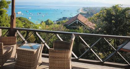 Peaceful 1-bedroom house with AC in charming Nusa Lembongan