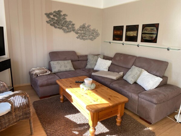 Living area - Ferienhaus Strandgut - Ostseebad Zingst (Zingst)