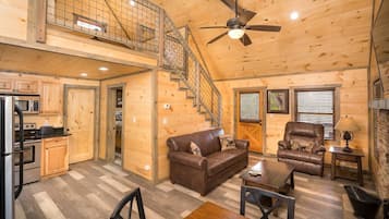 House, 1 King Bed with Sofa bed (Gone Fishing) | Living area