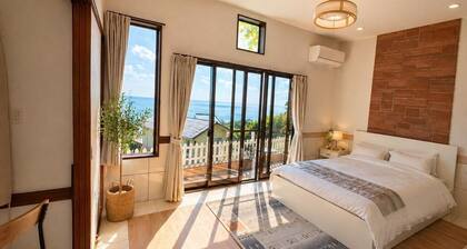 Peaceful Ocean View Villa with Free Parking & Full Kitchen