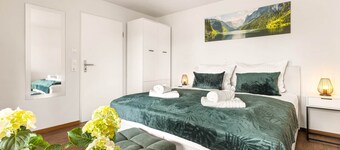Suite 2 on the ground floor with balcony