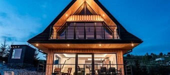 Casa de vacaciones con sauna y vistas a la montaña