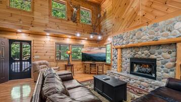 House, Multiple Beds (River Lodge) | Living area