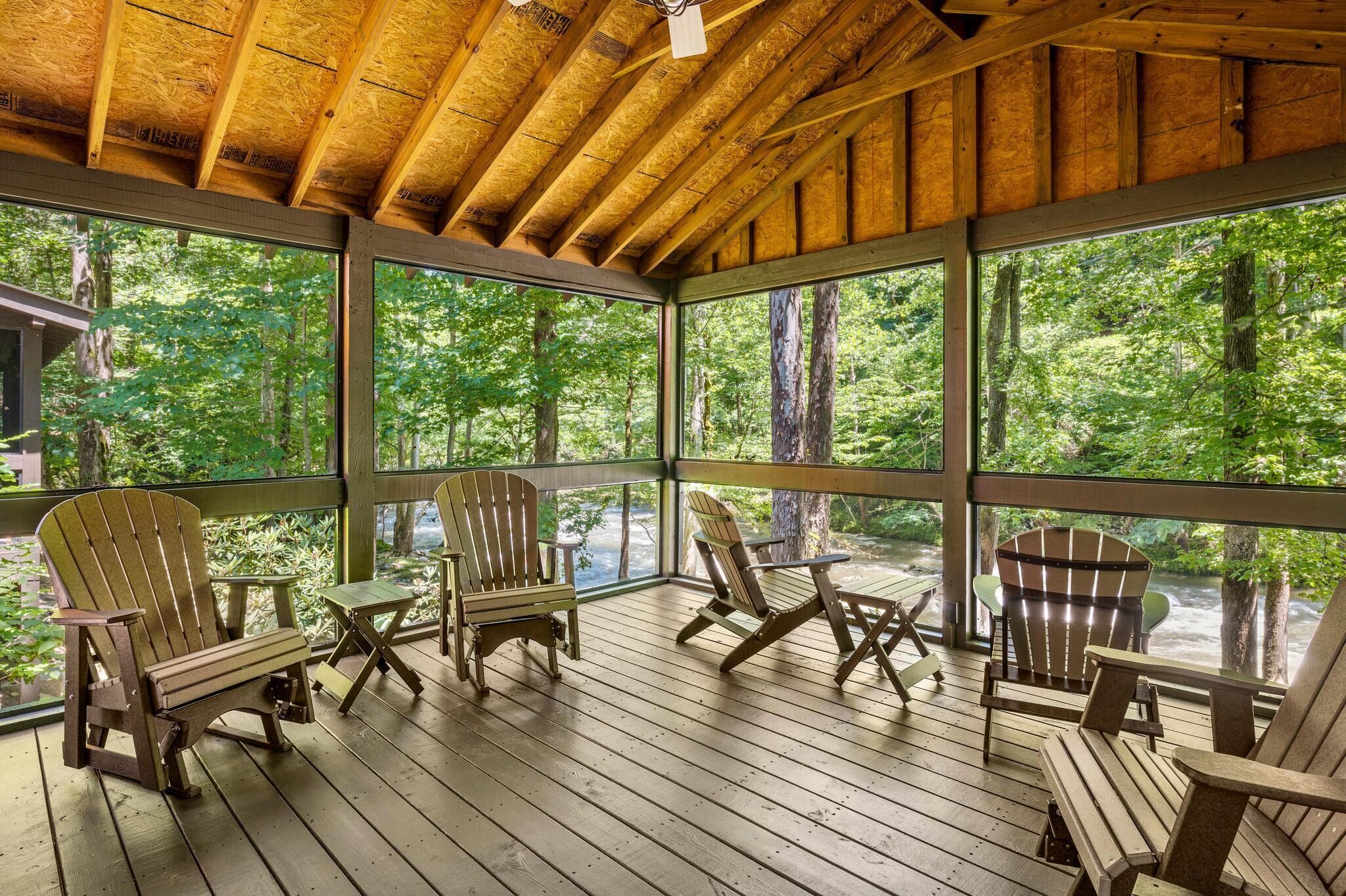 House, Multiple Beds (River Lodge) | Terrace/patio