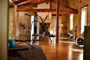 Fitness facility - Chateau Arize - Fourteen Bedroom Castle, Sleeps 30 (La Bastide-de-Sérou)