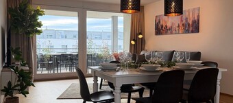 Spacious City Apartment with Balcony, 3 Bedrooms, Parking, Near Main Station
