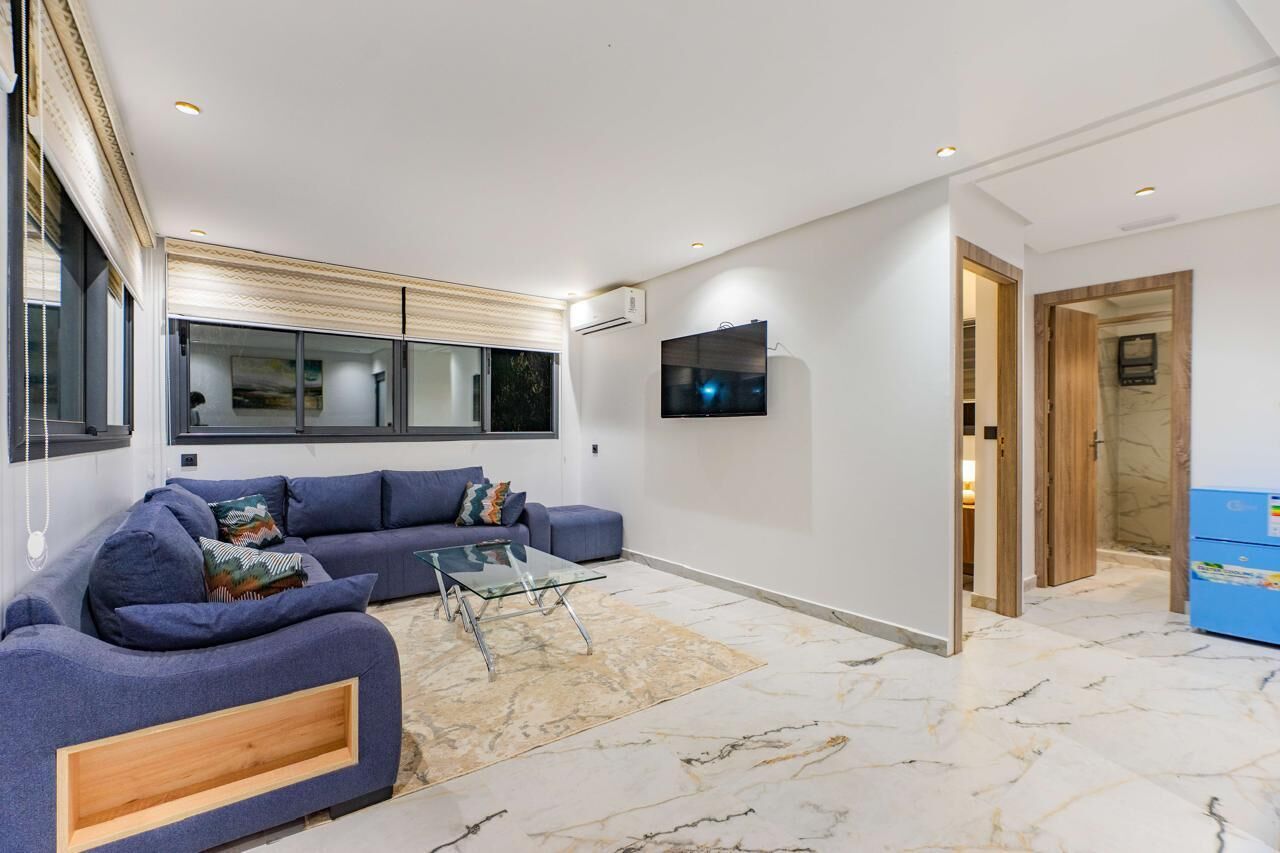Apartamento de lujo, vistas al jardín | Zona de estar