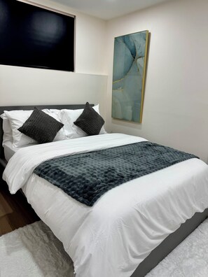 2 Schlafzimmer, Bügeleisen/Bügelbrett, kostenloses WLAN, Bettwäsche