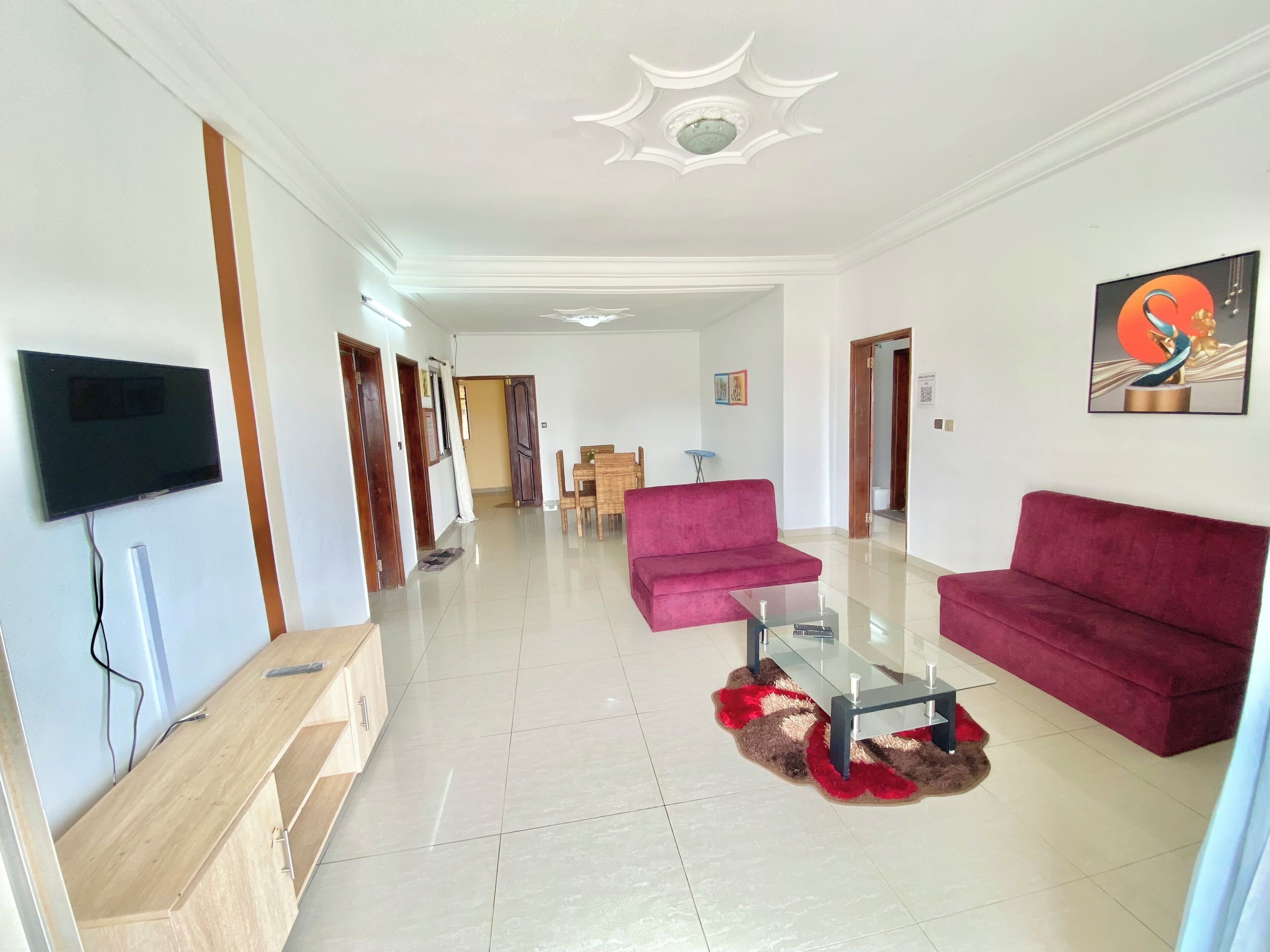 Deluxe Apartment, 1 Bedroom, Balcony, City View | View from room