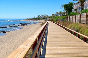 Beach - W12 Andalusian style villa with sea views (Mijas Costa)