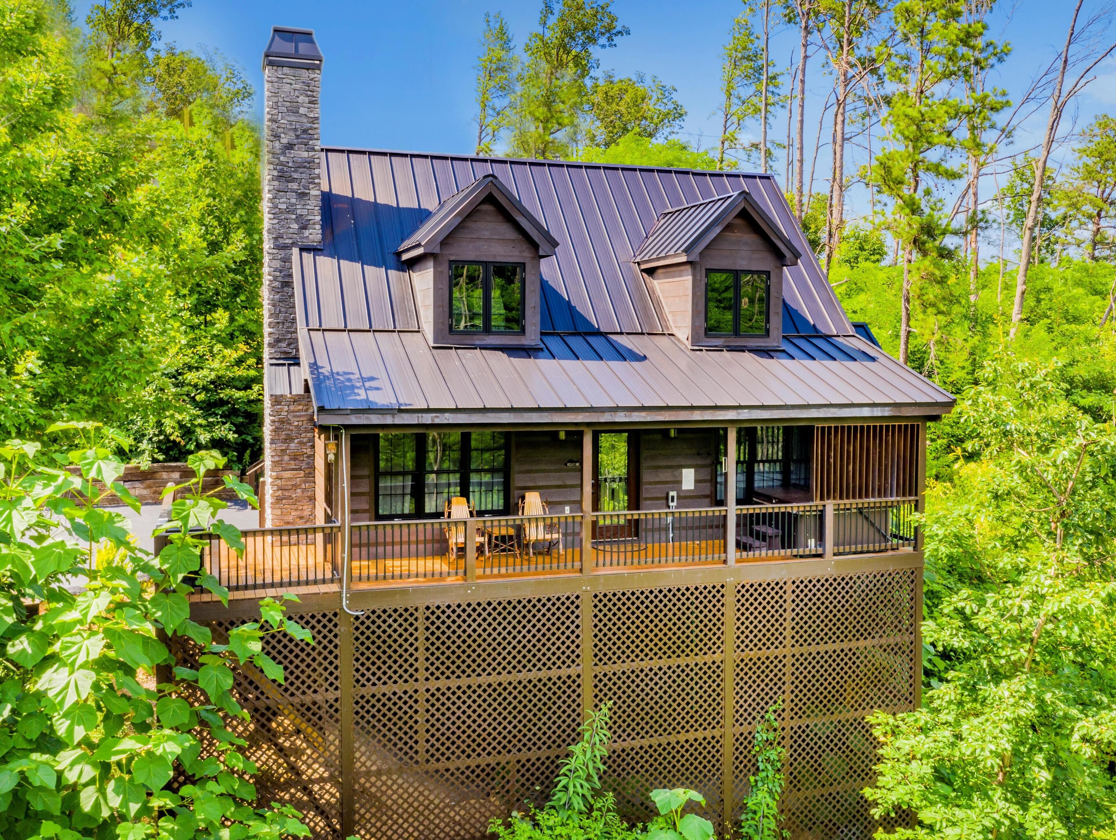 Hus - flera sängar (Black Bear Cabin) | Exteriör