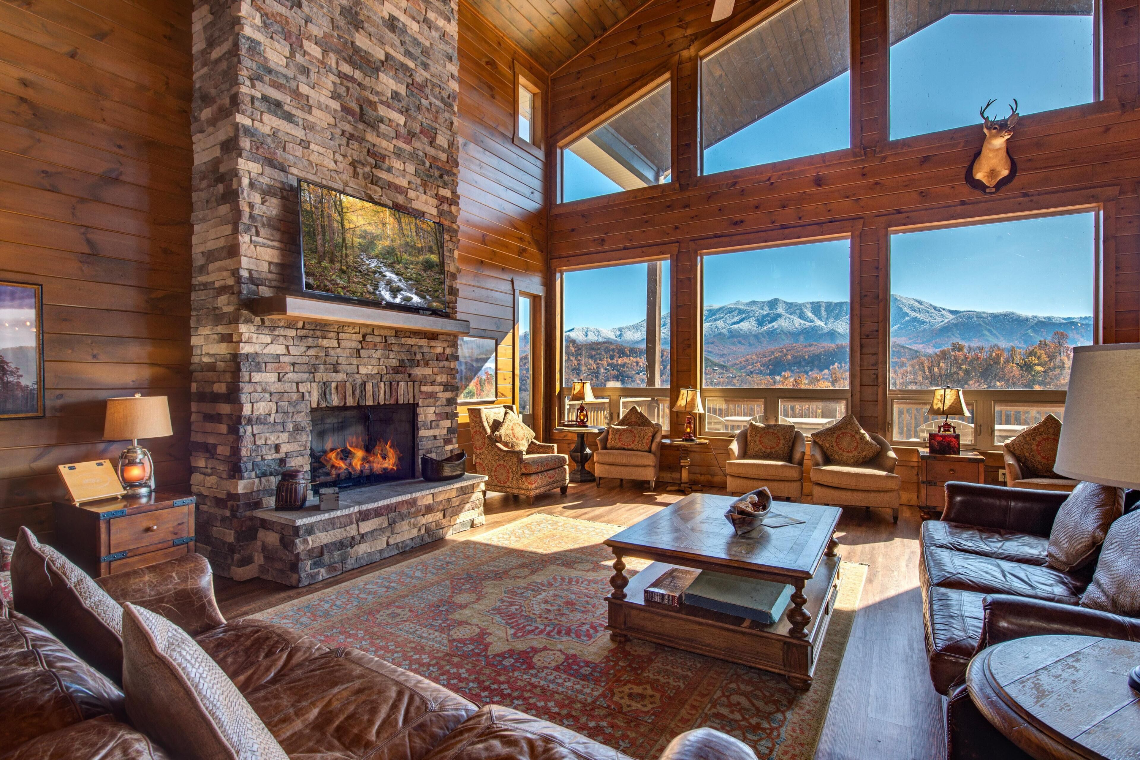 House, Multiple Beds (Majestic Overlook) | Living area
