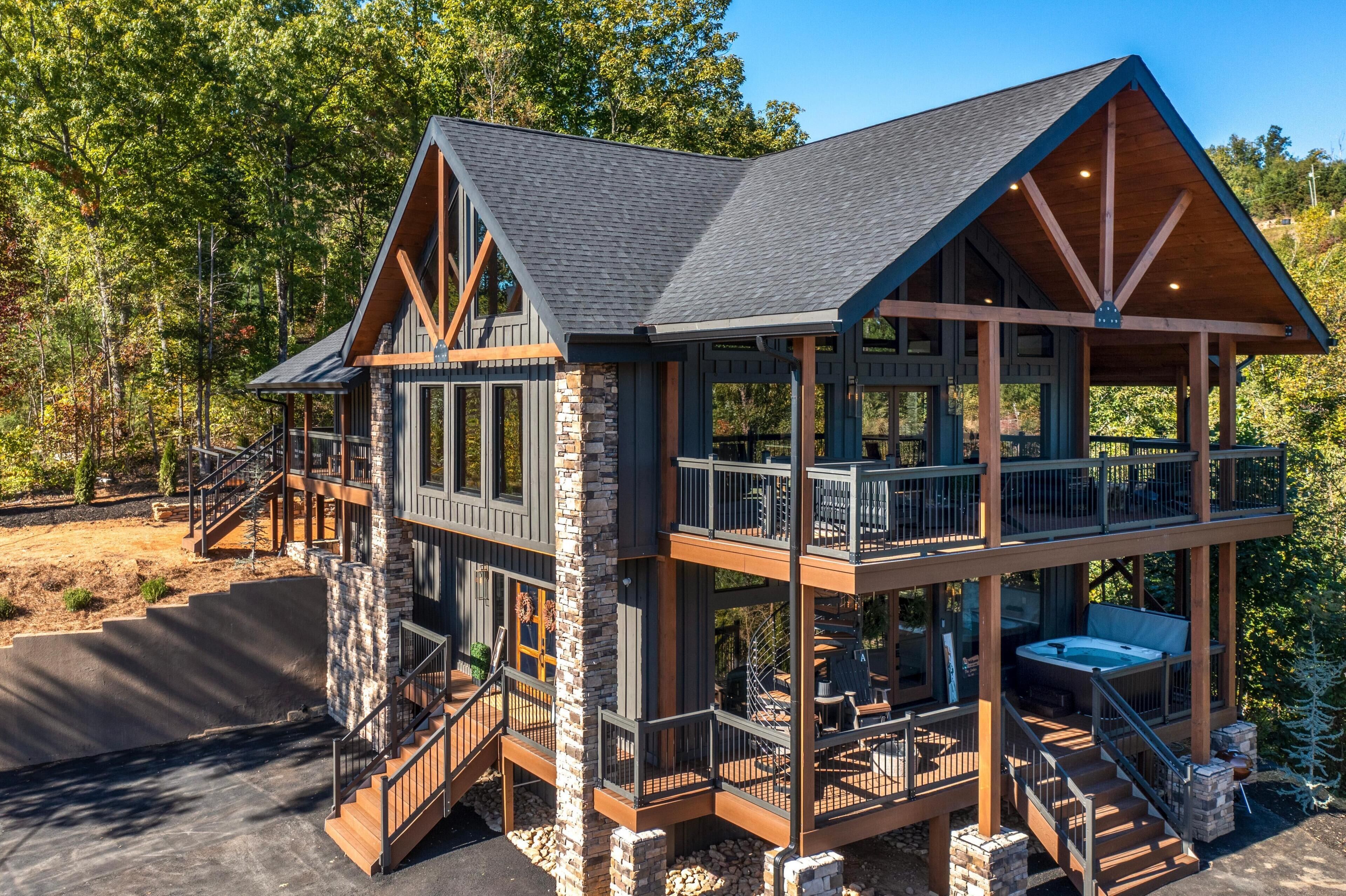 Maison, plusieurs lits (The Ember) | Extérieur