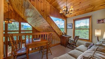 House, Multiple Beds (A Mountain Dream) | Living area